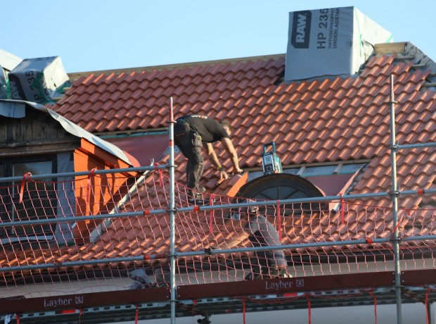 dachsanierung - bauprojekt