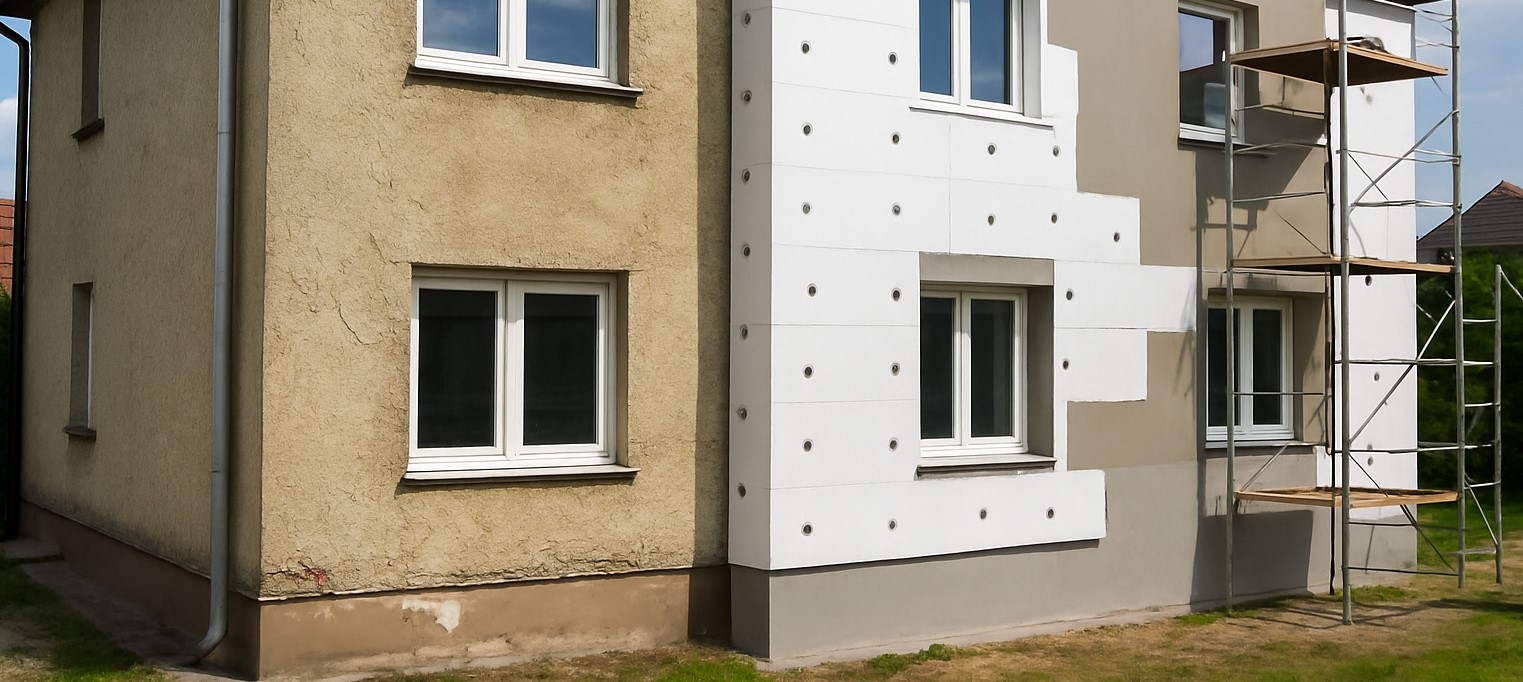 Dämmung Fassadensanierung